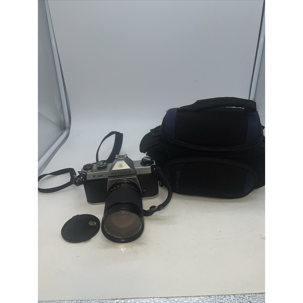 Pentax K1000 with Macro Lens -Works